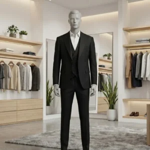 کت وشلوار ژیله دار ناطیه انگلیسی