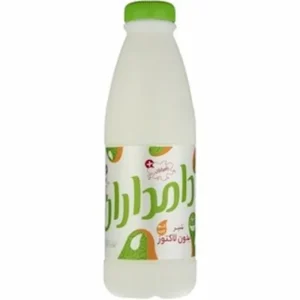 شیر بطری بدون لاکتوز 1 لیتری دامداران