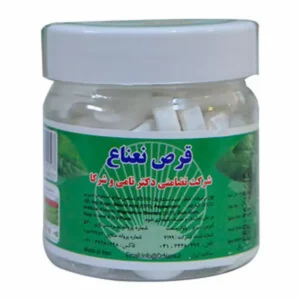 قرص نعناع کريستالي شونيز