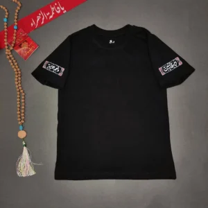 تیشرت طرح بازوبند امیری حسین و نعم الامیر