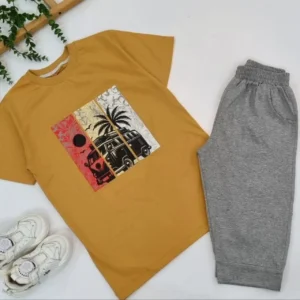 تیشرت شلوارک اتوبوس کویر