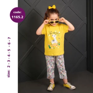 تیشرت شلوارک لاما