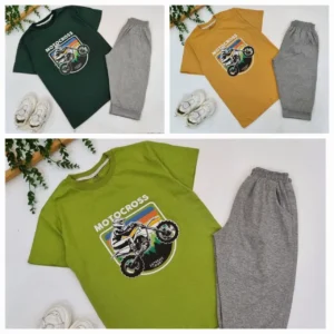 تیشرت شلوارک موتور مسابقه