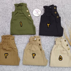 شلوار کمر هویجی سحر