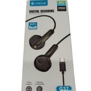 هندزفریCelebrat مدل G37 White