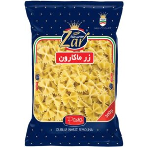 ماکارونی زر پروانه ای